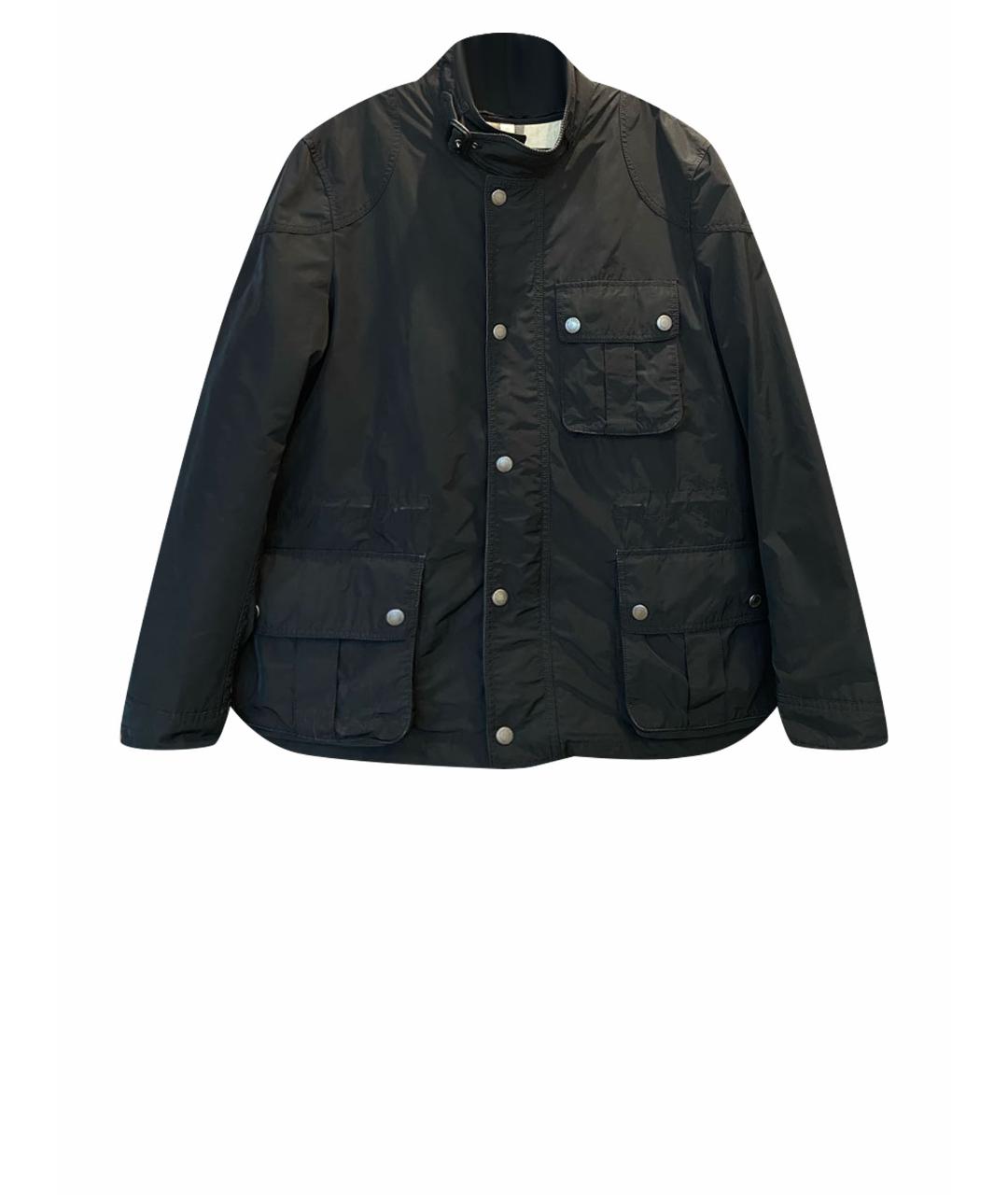 BURBERRY BRIT Черная полиэстеровая куртка, фото 1