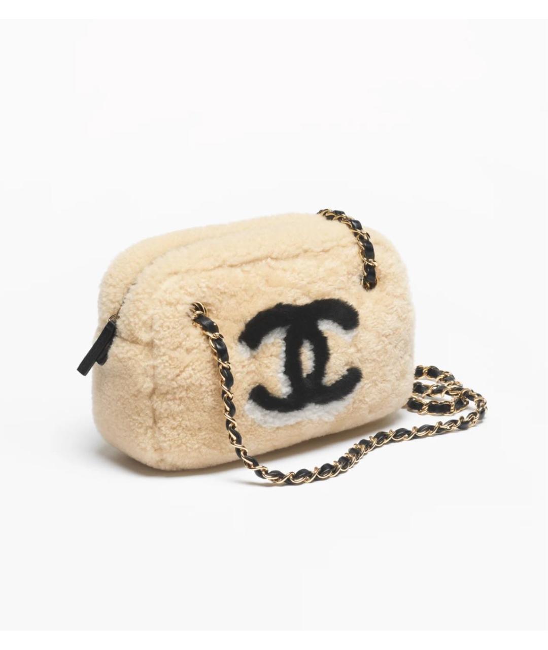 CHANEL Шерстяная сумка через плечо, фото 2