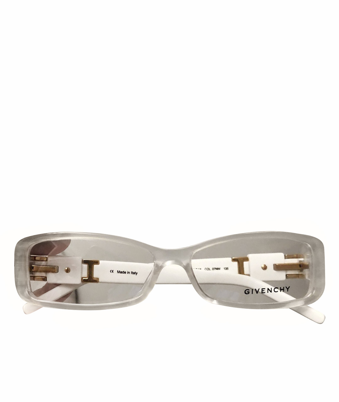 GIVENCHY Белые пластиковые солнцезащитные очки, фото 1