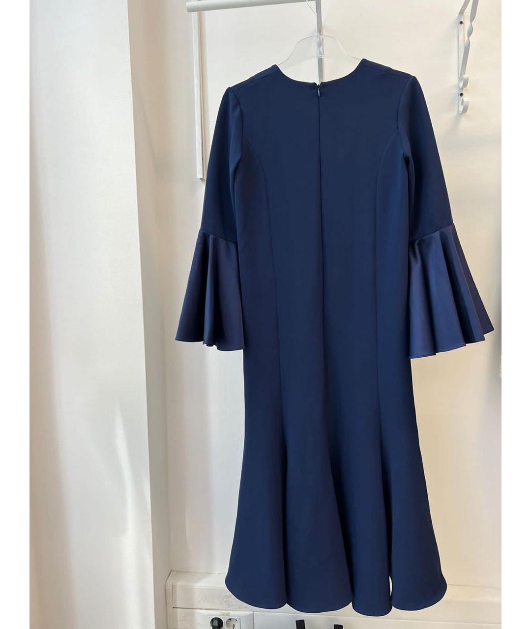 EDIT Темно-синее полиэстеровое повседневное платье, фото 2