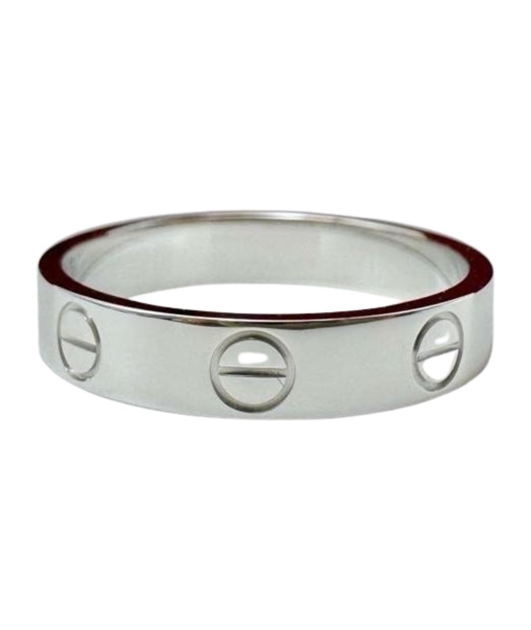 CARTIER Серебряное кольцо из белого золота, фото 1
