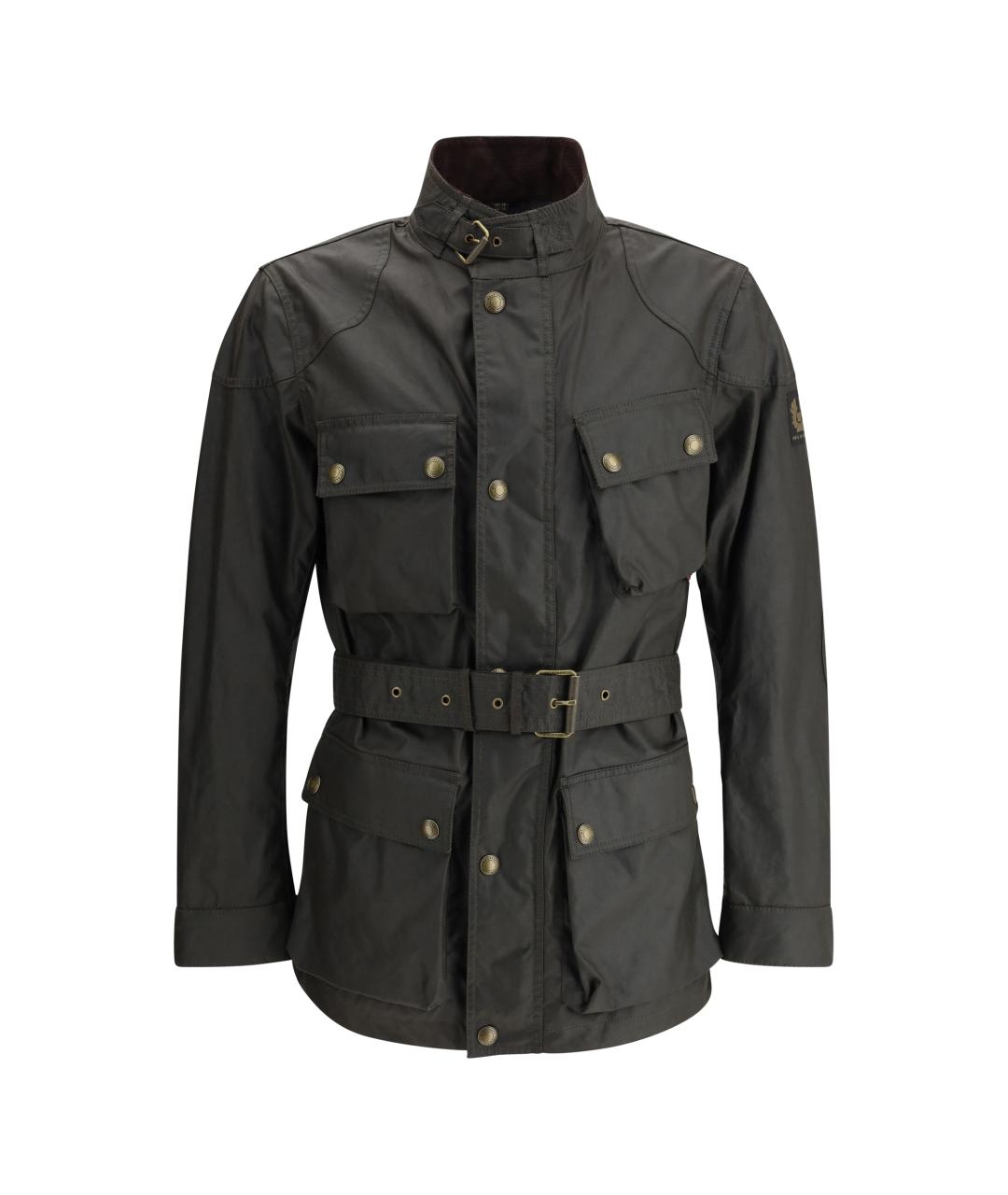 BELSTAFF Хаки хлопковая куртка, фото 4