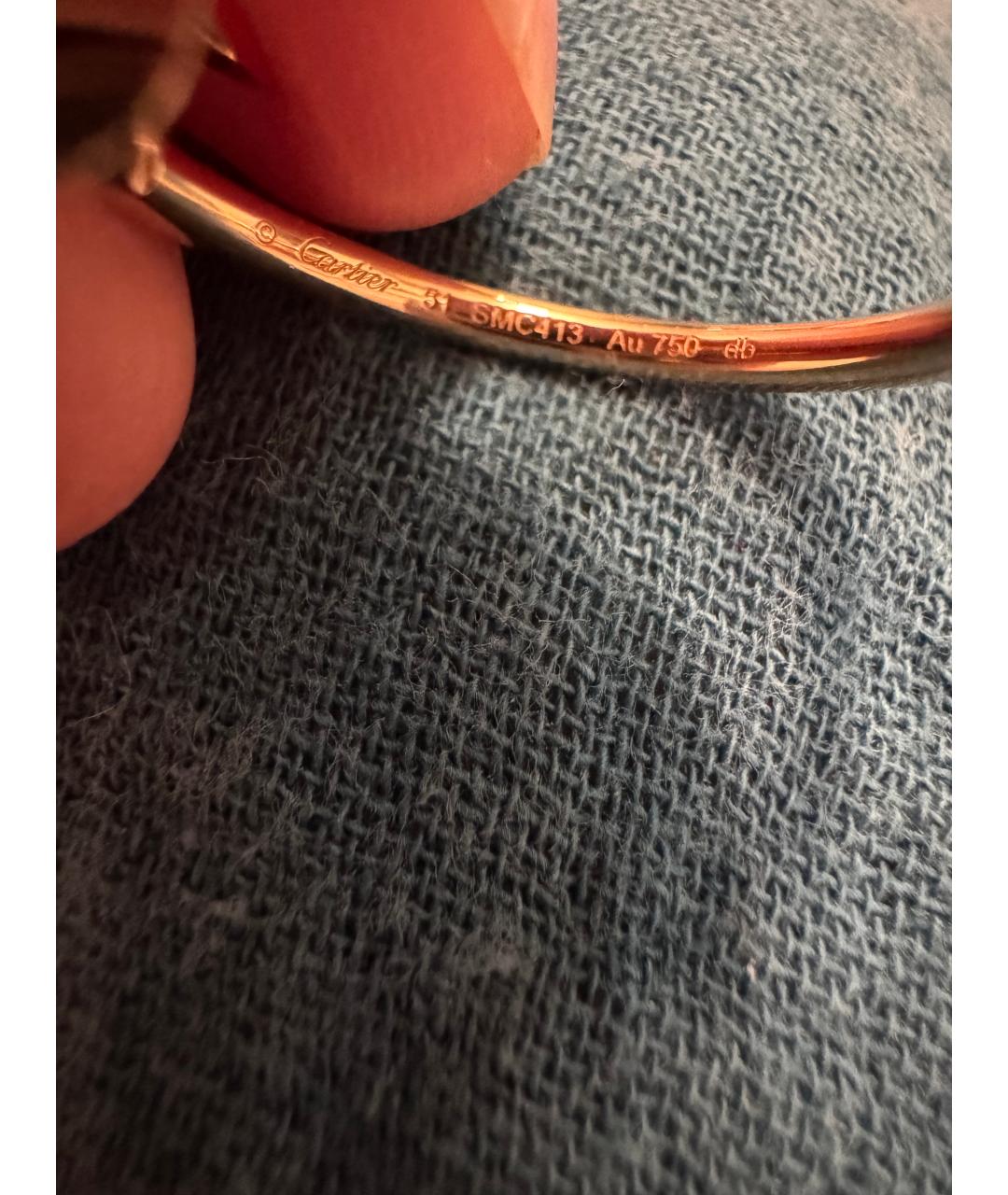 CARTIER Золотое кольцо из розового золота, фото 4