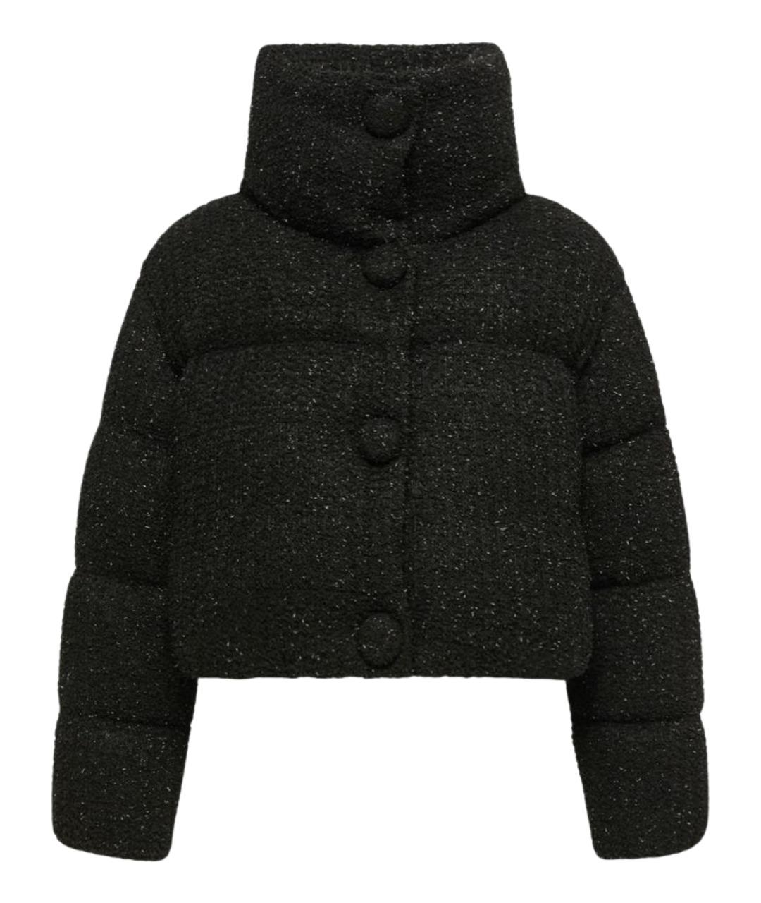 MONCLER Черный пуховик, фото 1
