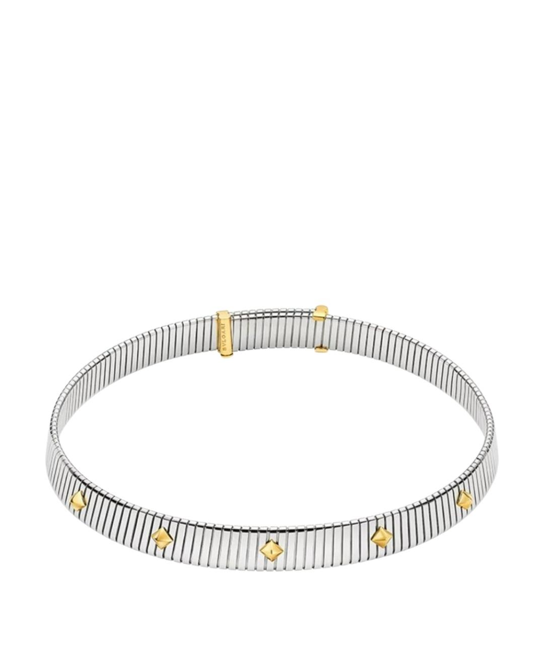 BVLGARI Серебряное колье из желтого золота, фото 1