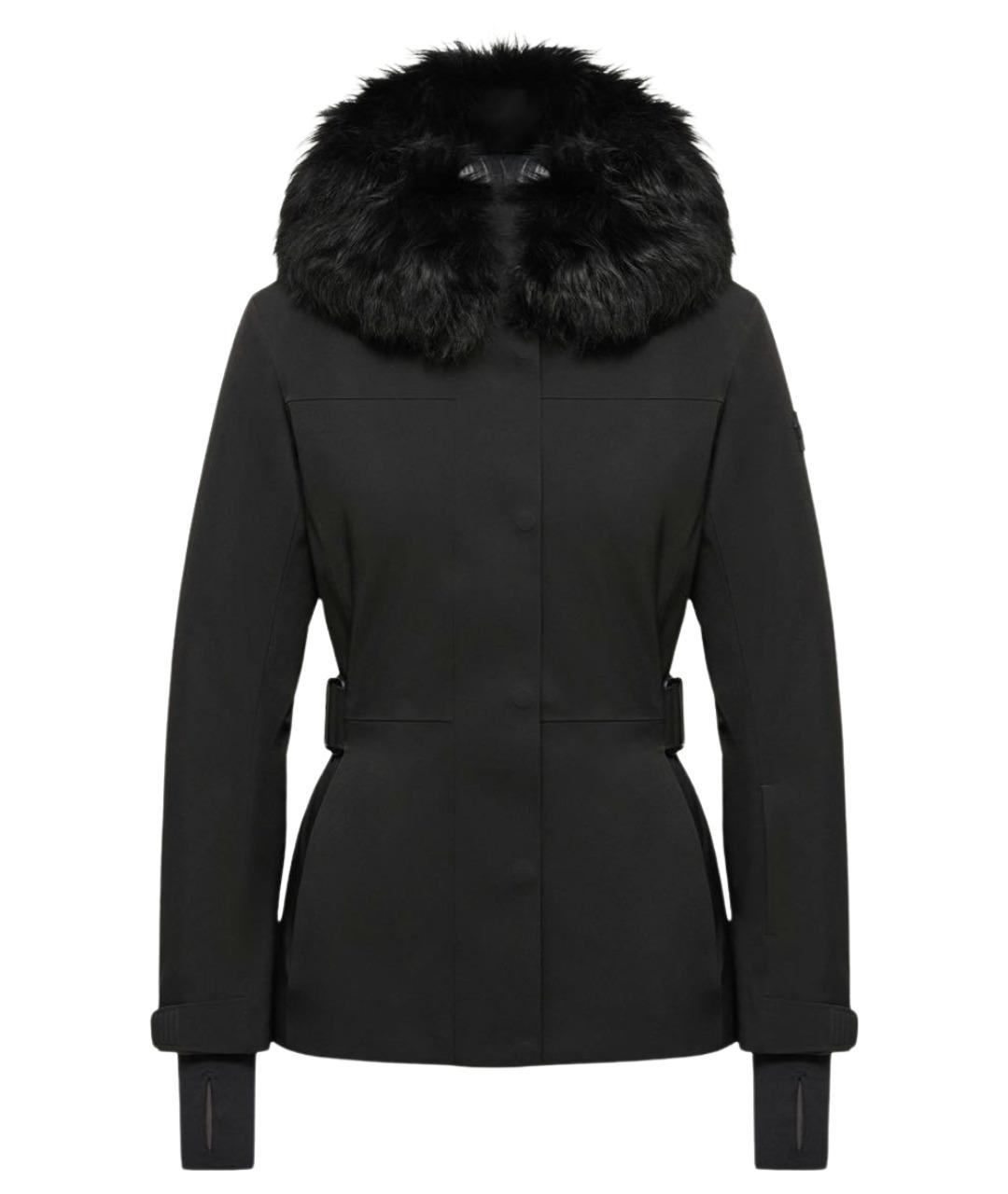 MONCLER Черный пуховик, фото 1