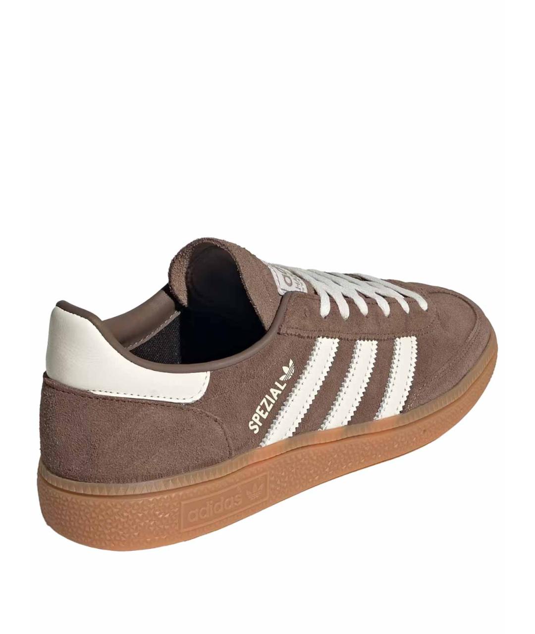 ADIDAS Коричневые замшевые кроссовки, фото 4