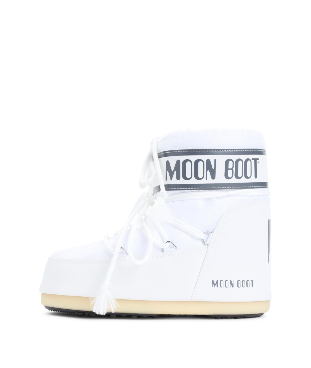 MOON BOOT Белые синтетические ботинки, фото 2