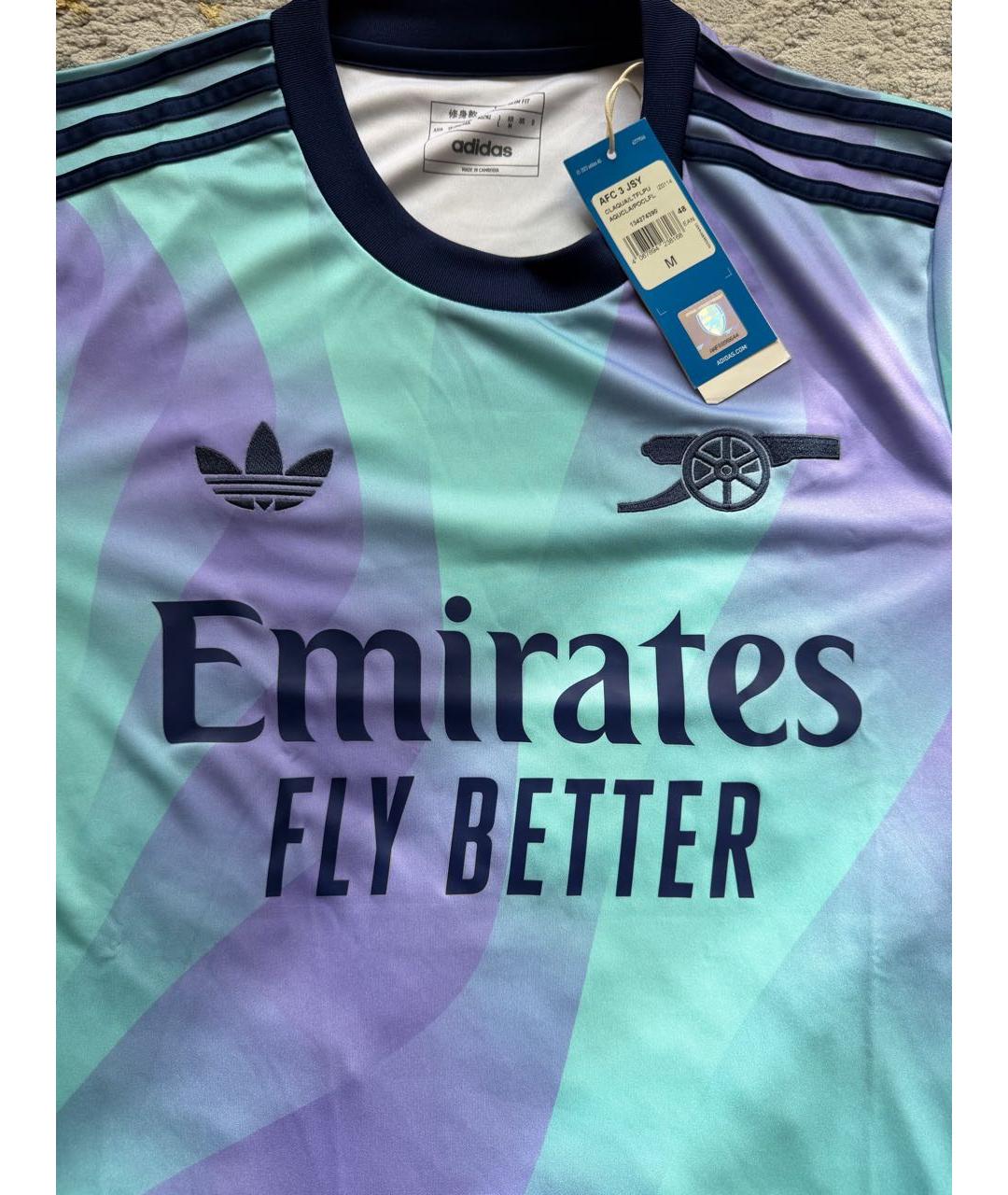 ADIDAS Мульти синтетическая футболка, фото 4