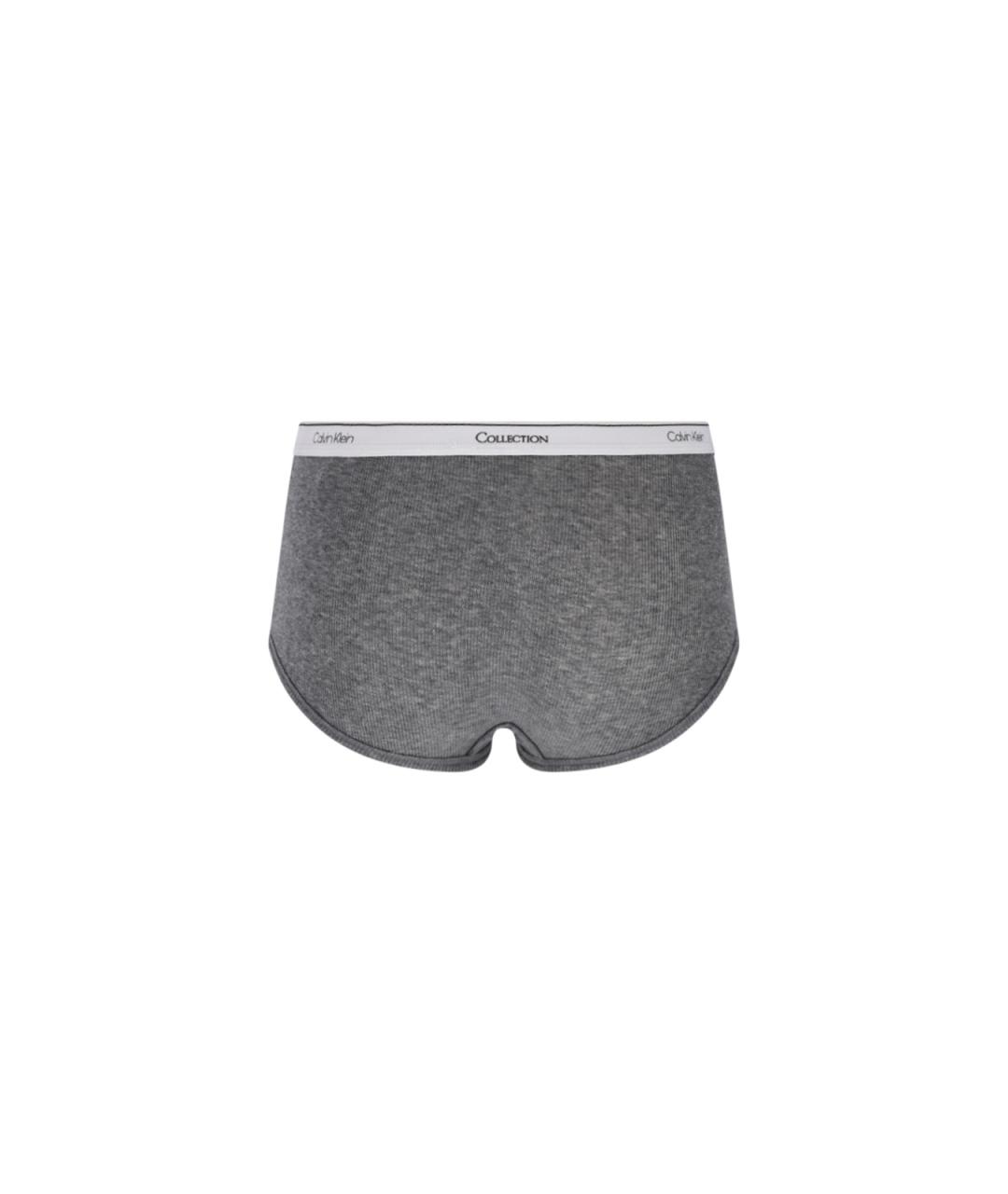 CALVIN KLEIN Серые трусы, фото 2