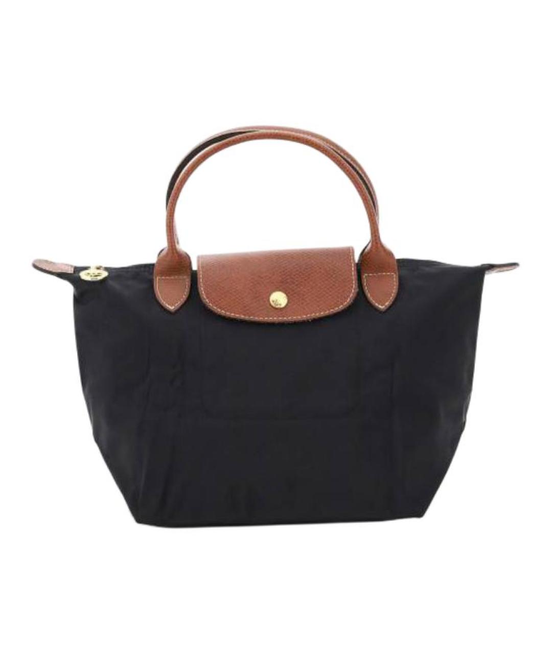 LONGCHAMP Черная нейлоновая сумка через плечо, фото 6
