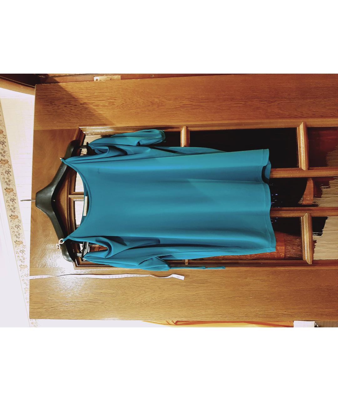 MICHAEL KORS Оранжевая полиэстеровая блузы, фото 7