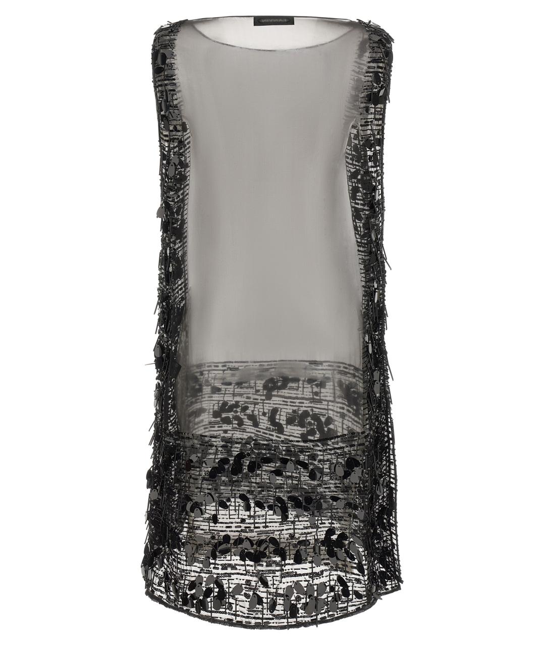 LANVIN Черное шелковое платье, фото 2