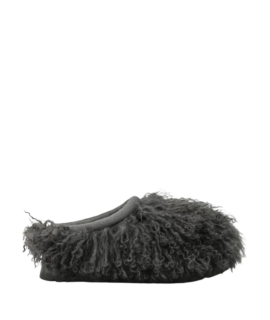 UGG Серые текстильные мюли, фото 1