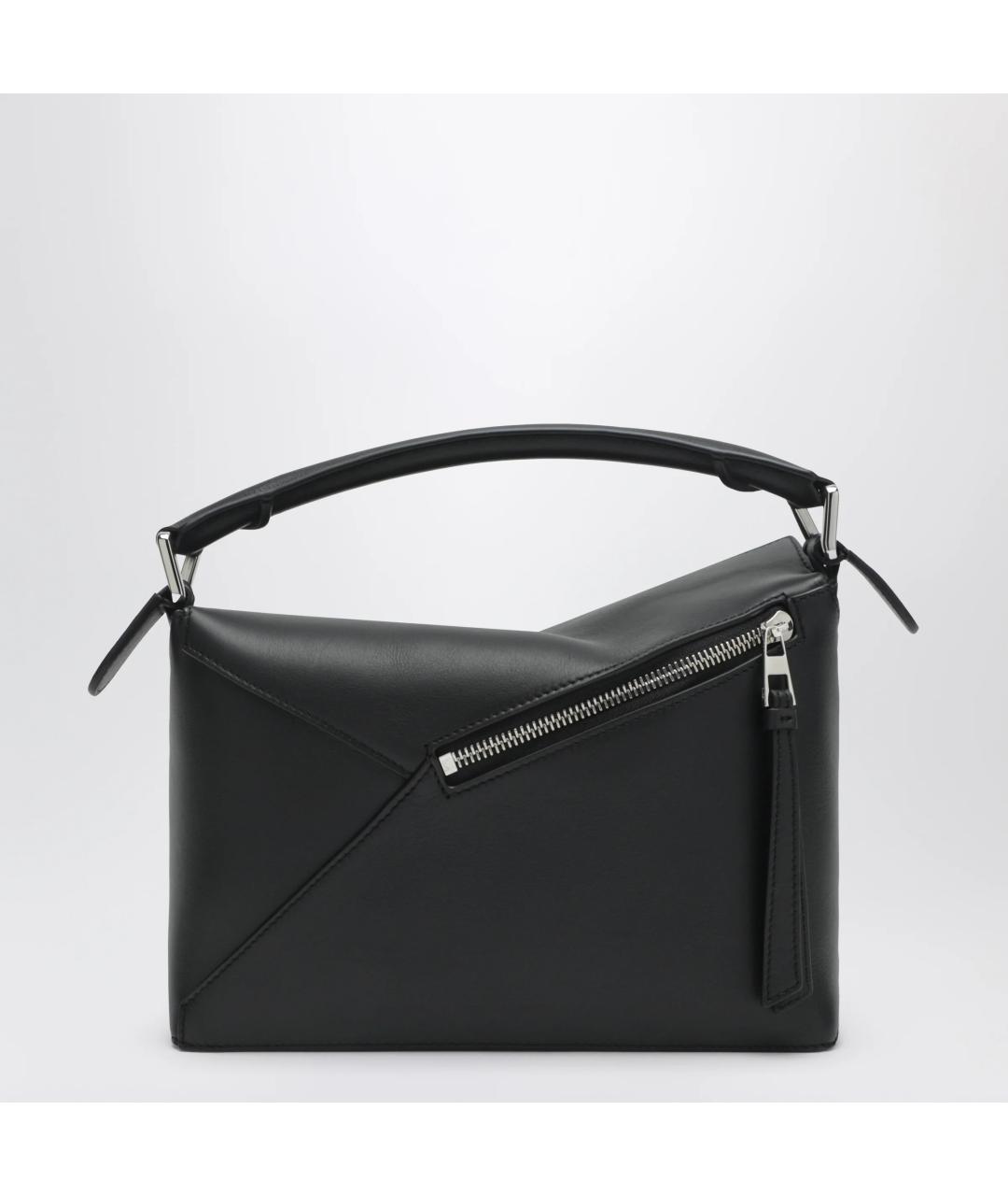 LOEWE Черная кожаная сумка через плечо, фото 2