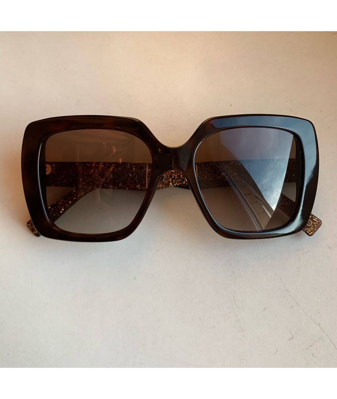 MARC JACOBS Коричневые пластиковые солнцезащитные очки, фото 7