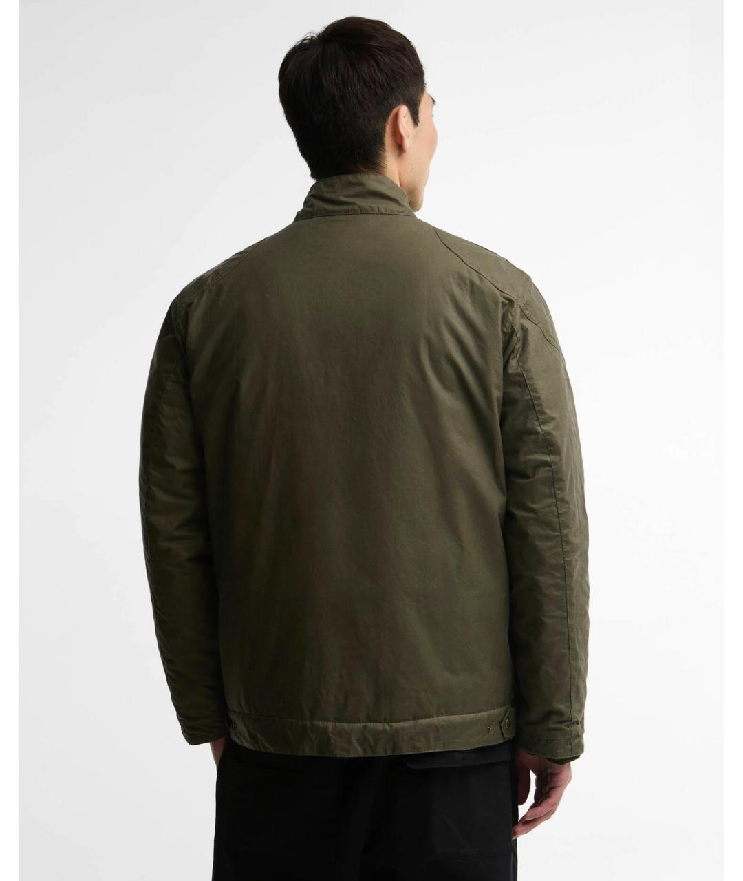 BARBOUR Зеленая хлопковая парка, фото 6