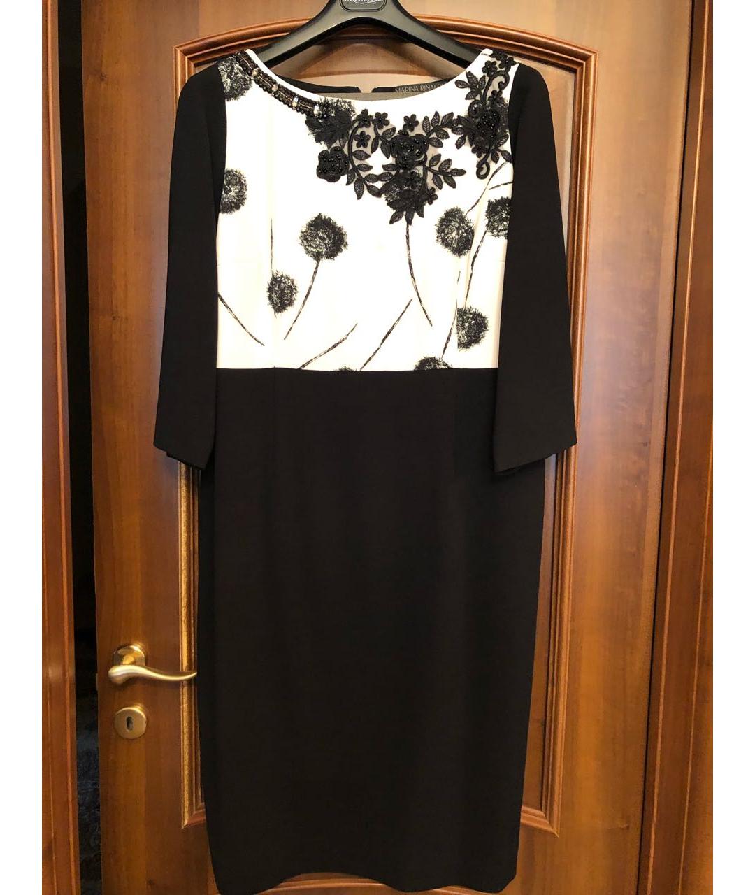 MARINA RINALDI Черное платье, фото 7