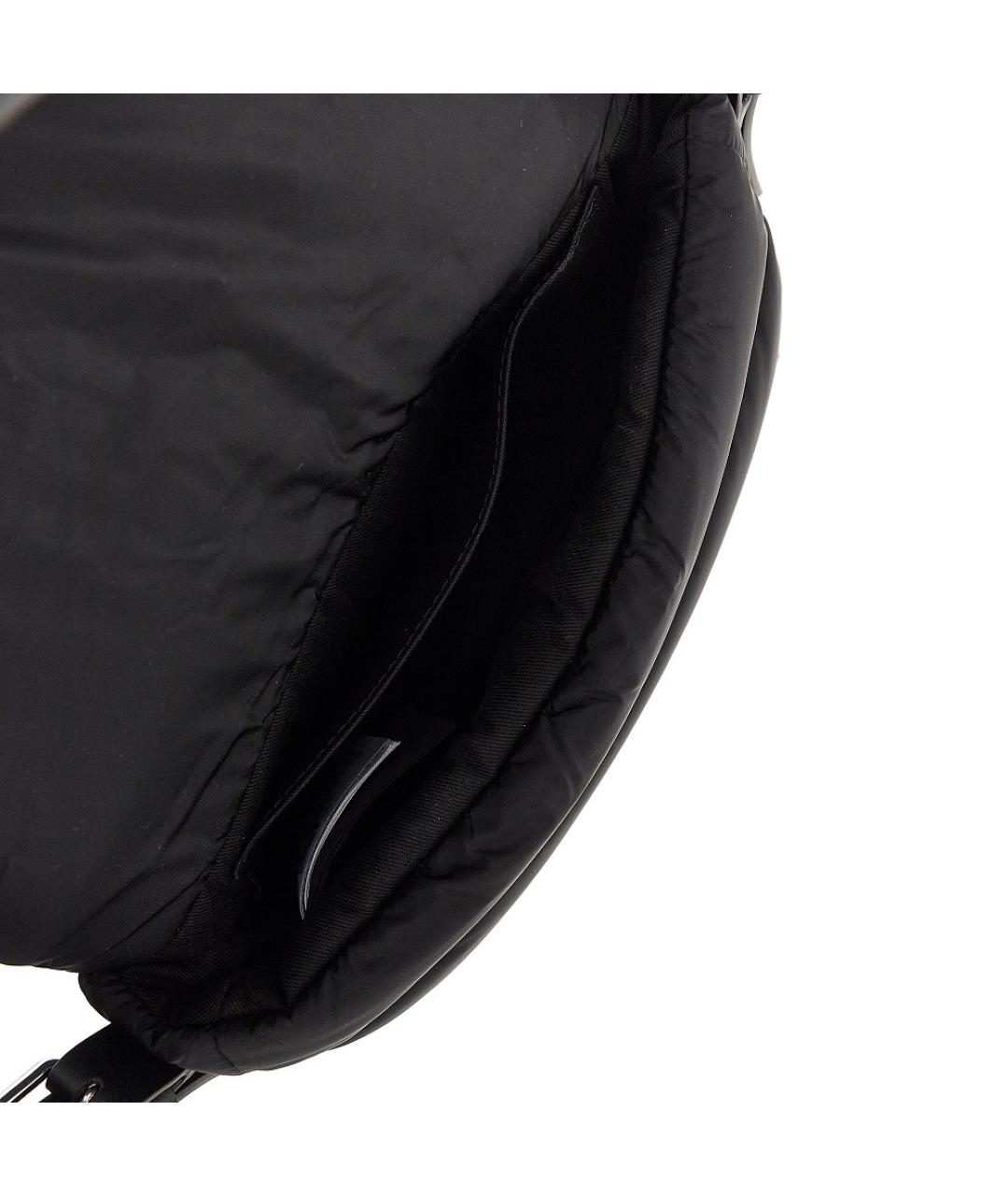 MONCLER Черная нейлоновая сумка через плечо, фото 3