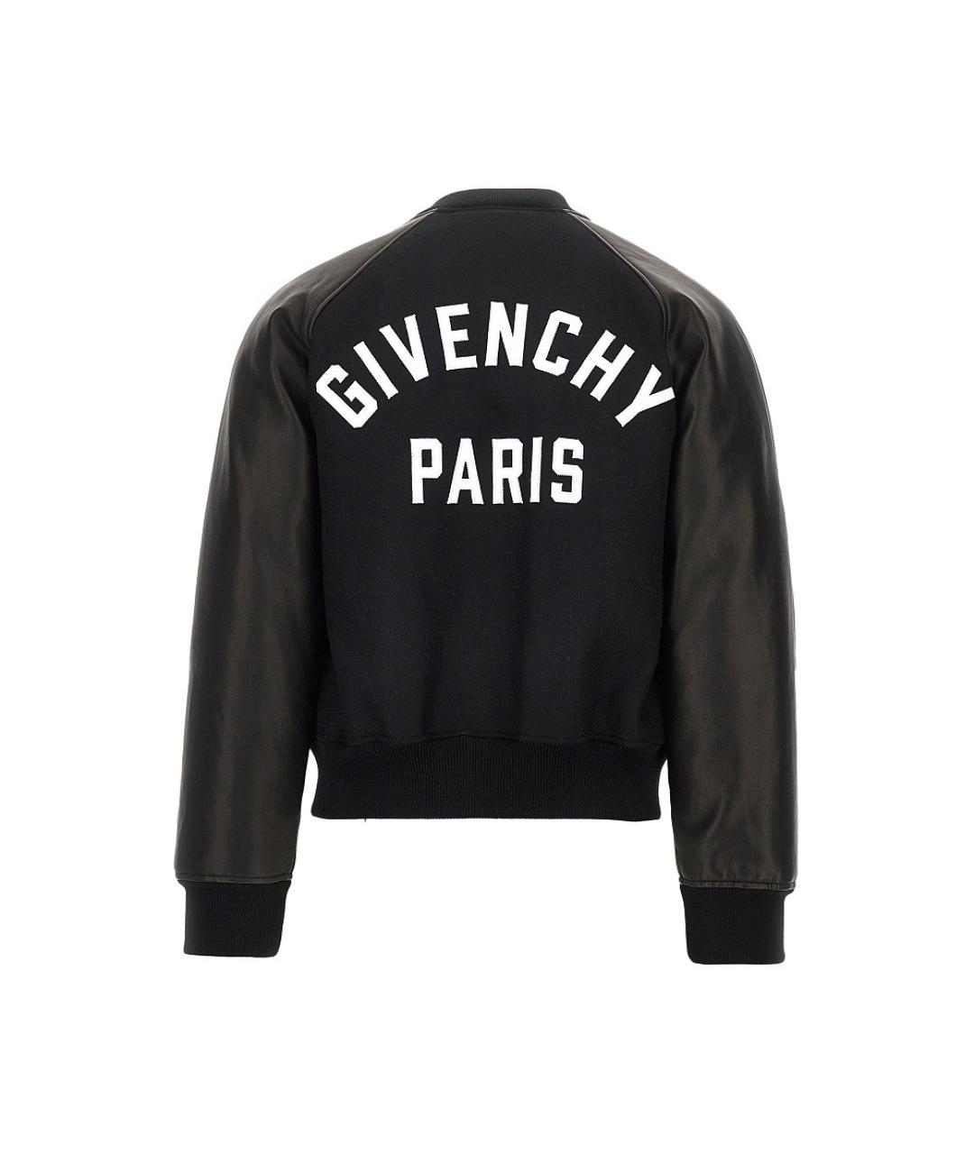 GIVENCHY Черная шерстяная куртка, фото 3