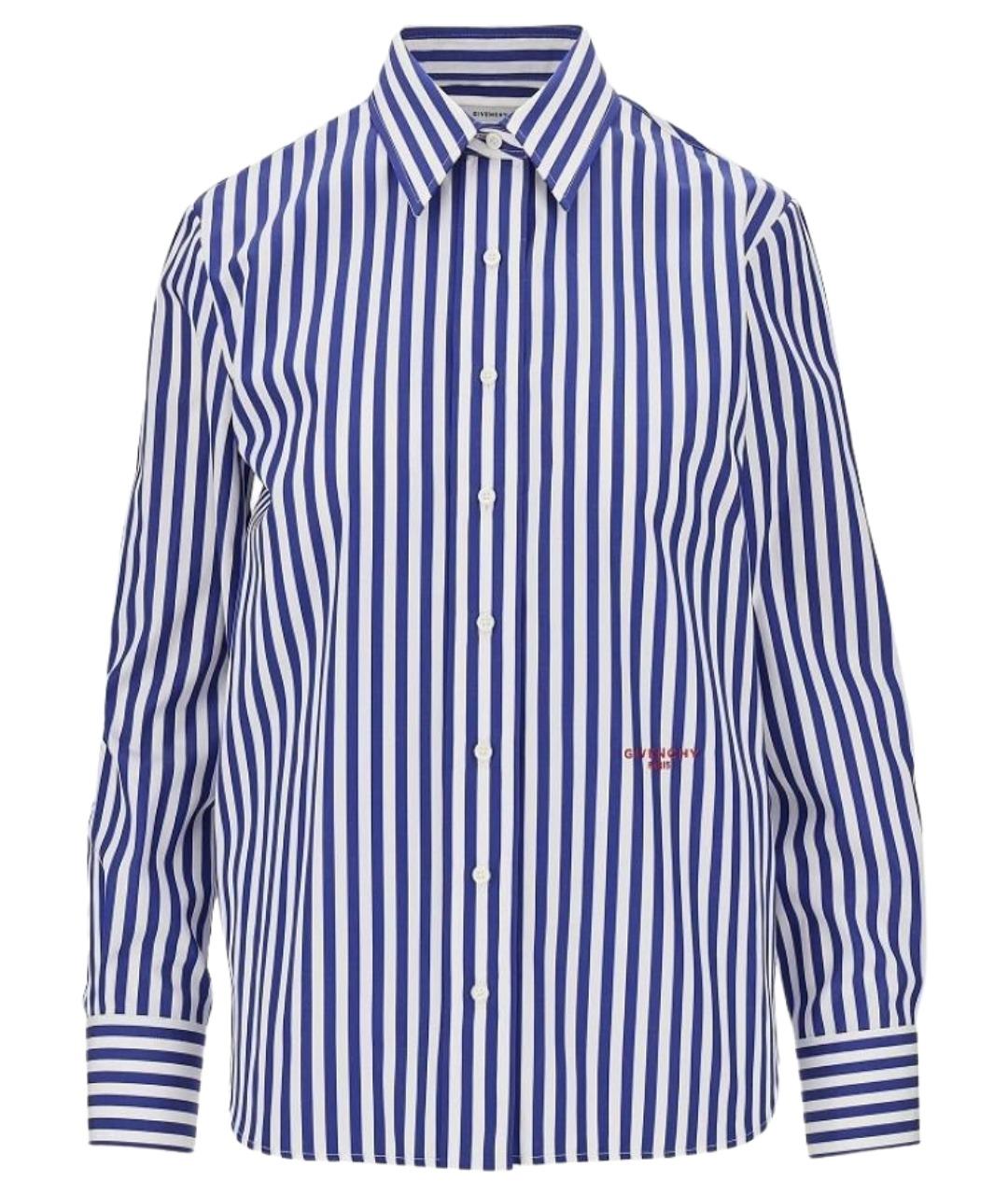 GIVENCHY Синяя хлопковая рубашка, фото 1