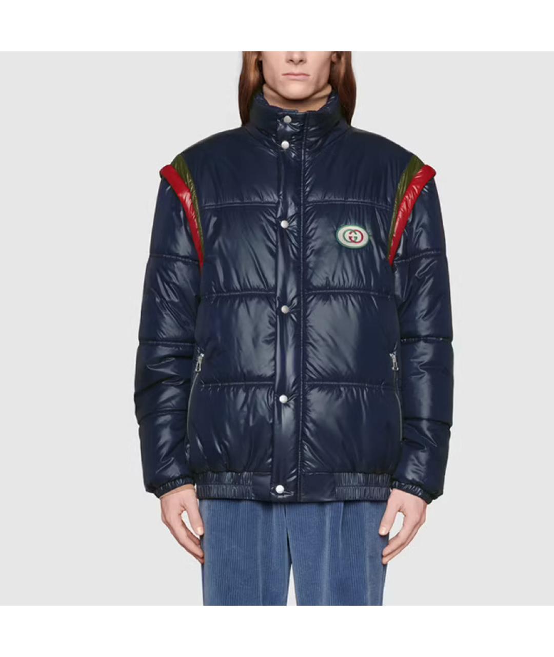 GUCCI Синяя куртка, фото 4