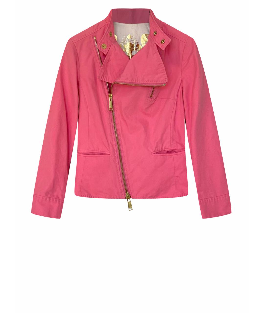 DSQUARED2 Розовая хлопковая куртка, фото 1