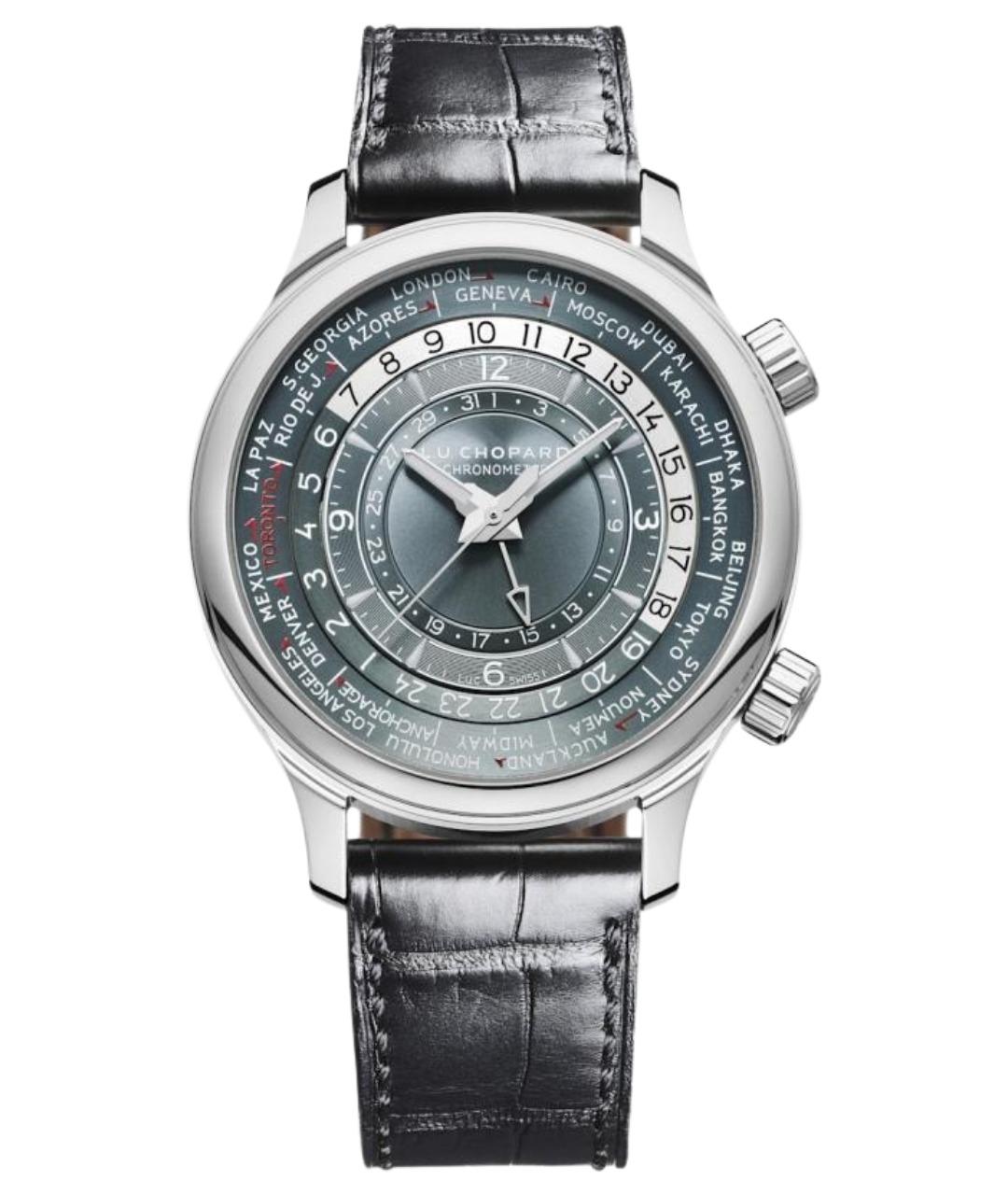 CHOPARD Серебряные платиновые часы, фото 1