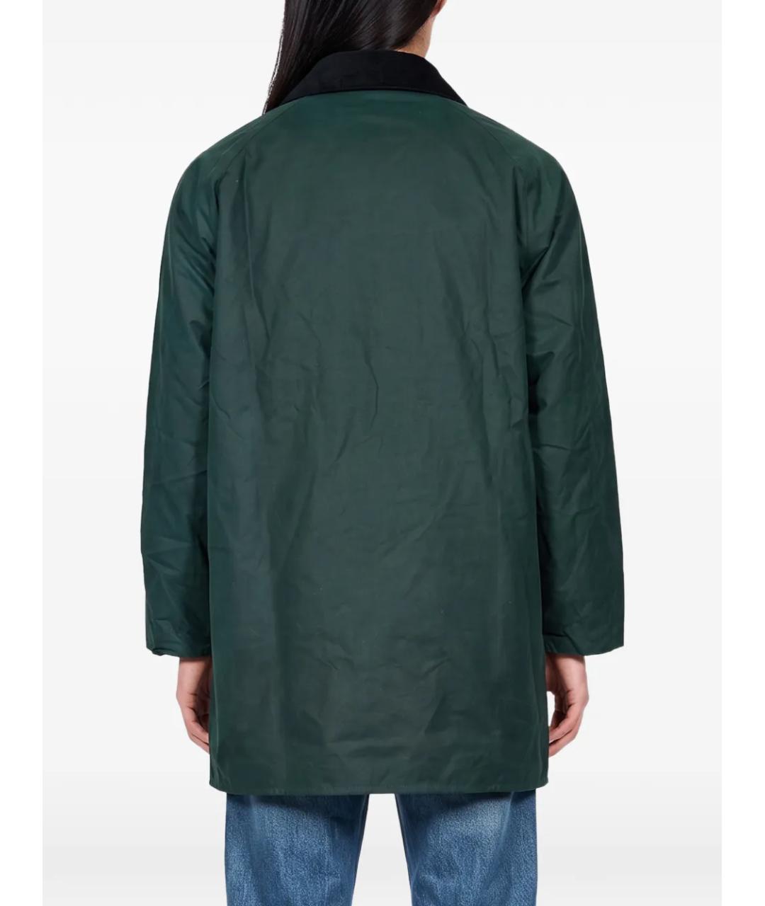 BARBOUR Зеленая хлопковая парка, фото 6