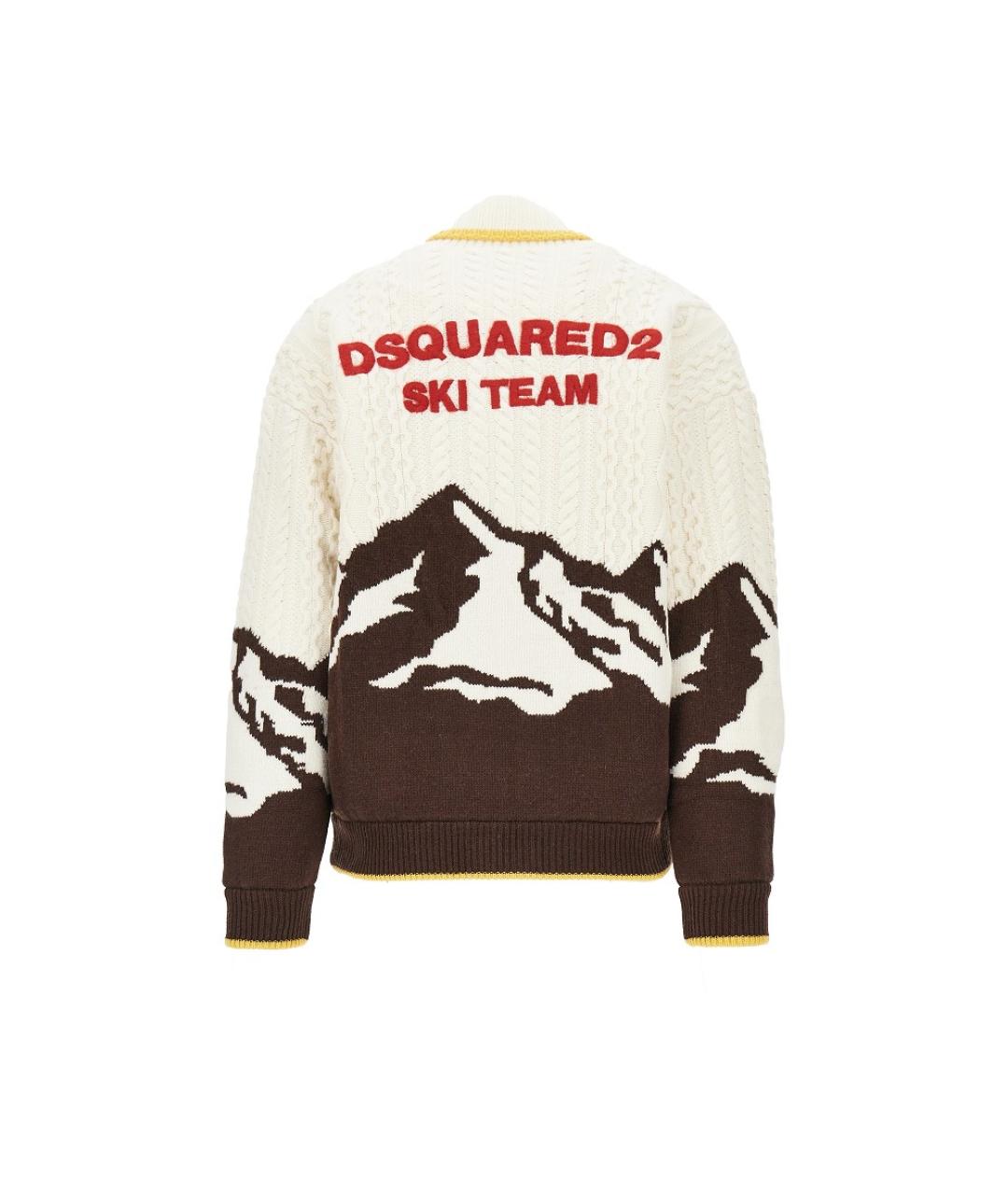 DSQUARED2 Мульти шерстяная куртка, фото 3