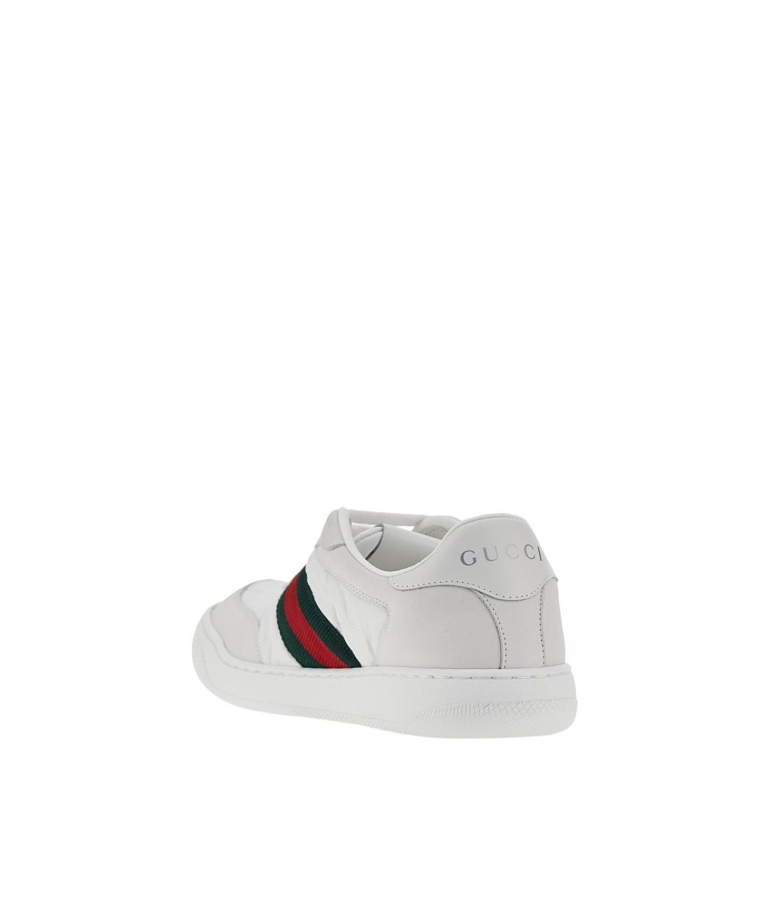 GUCCI Белые кроссовки, фото 3