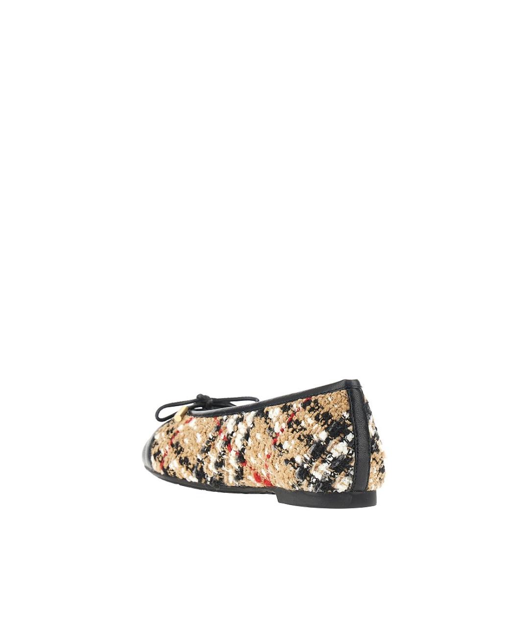 BURBERRY Мульти текстильные балетки, фото 3