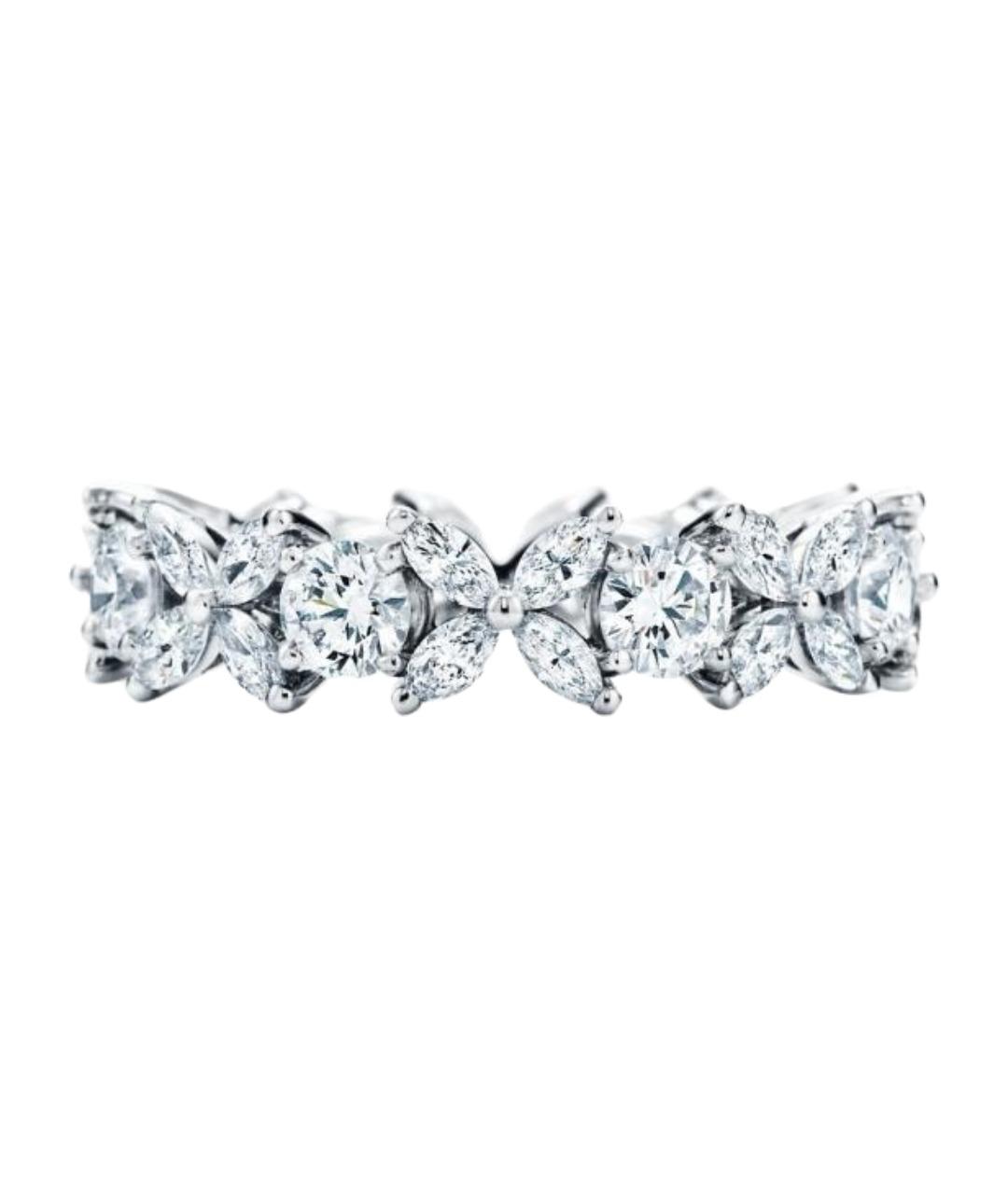 TIFFANY&CO Серебряное платиновое кольцо, фото 1