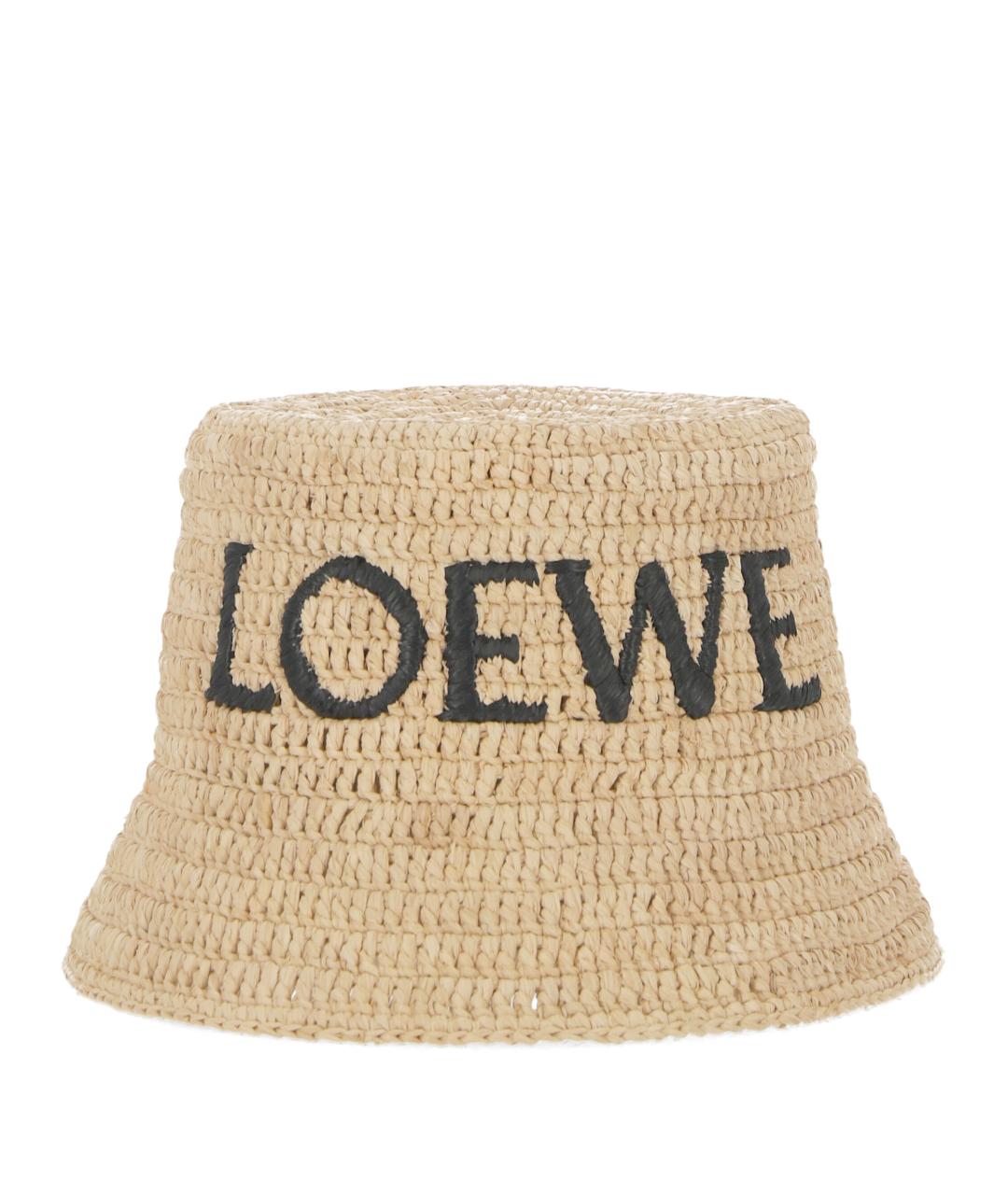 LOEWE Бежевая панама, фото 3