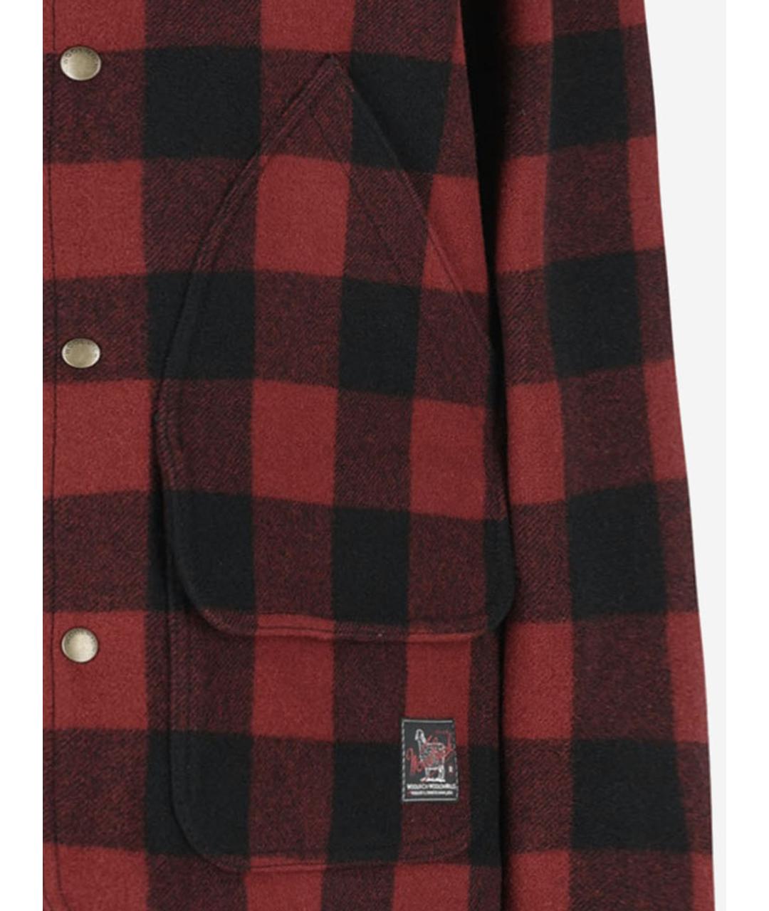 WOOLRICH Мульти шерстяное пальто, фото 3