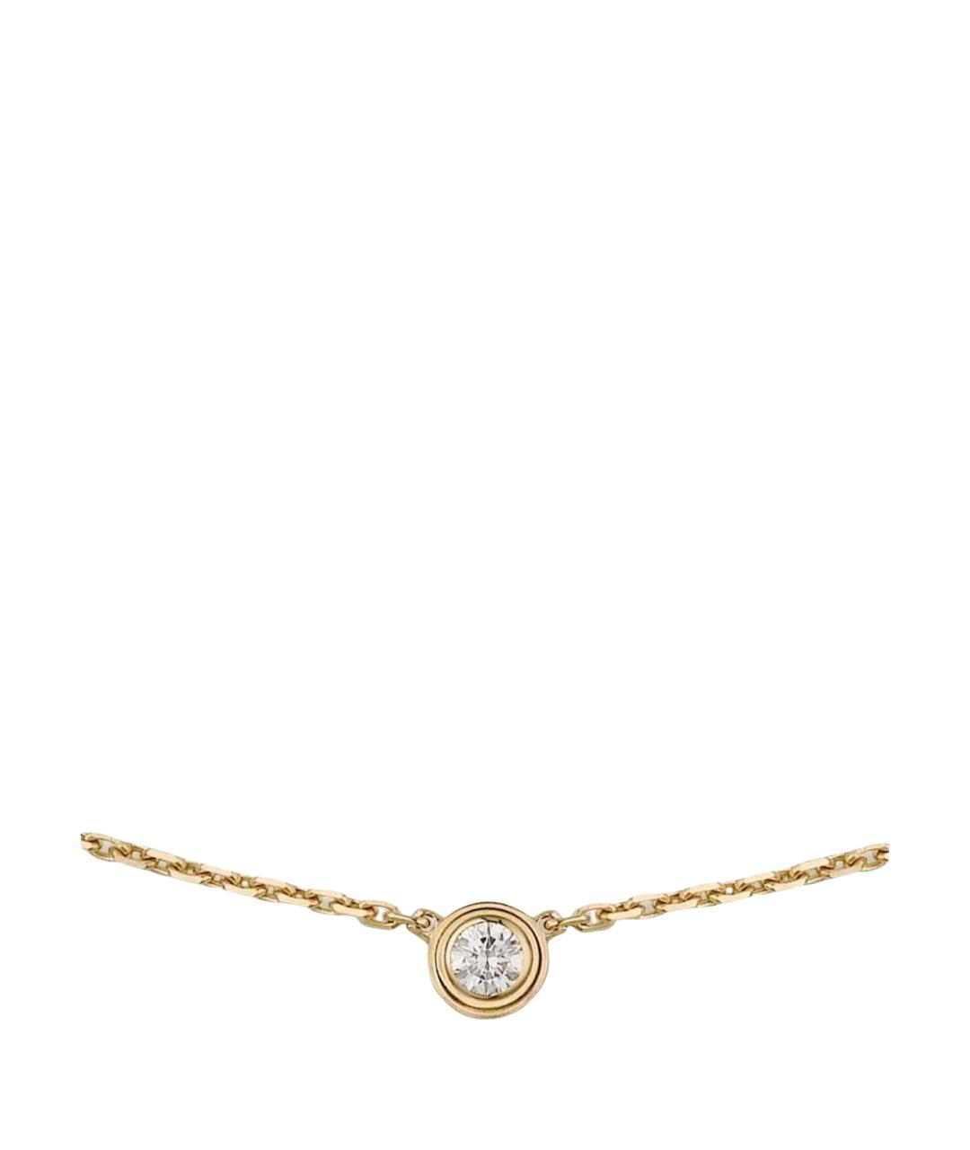 CARTIER Золотая подвеска из желтого золота, фото 1