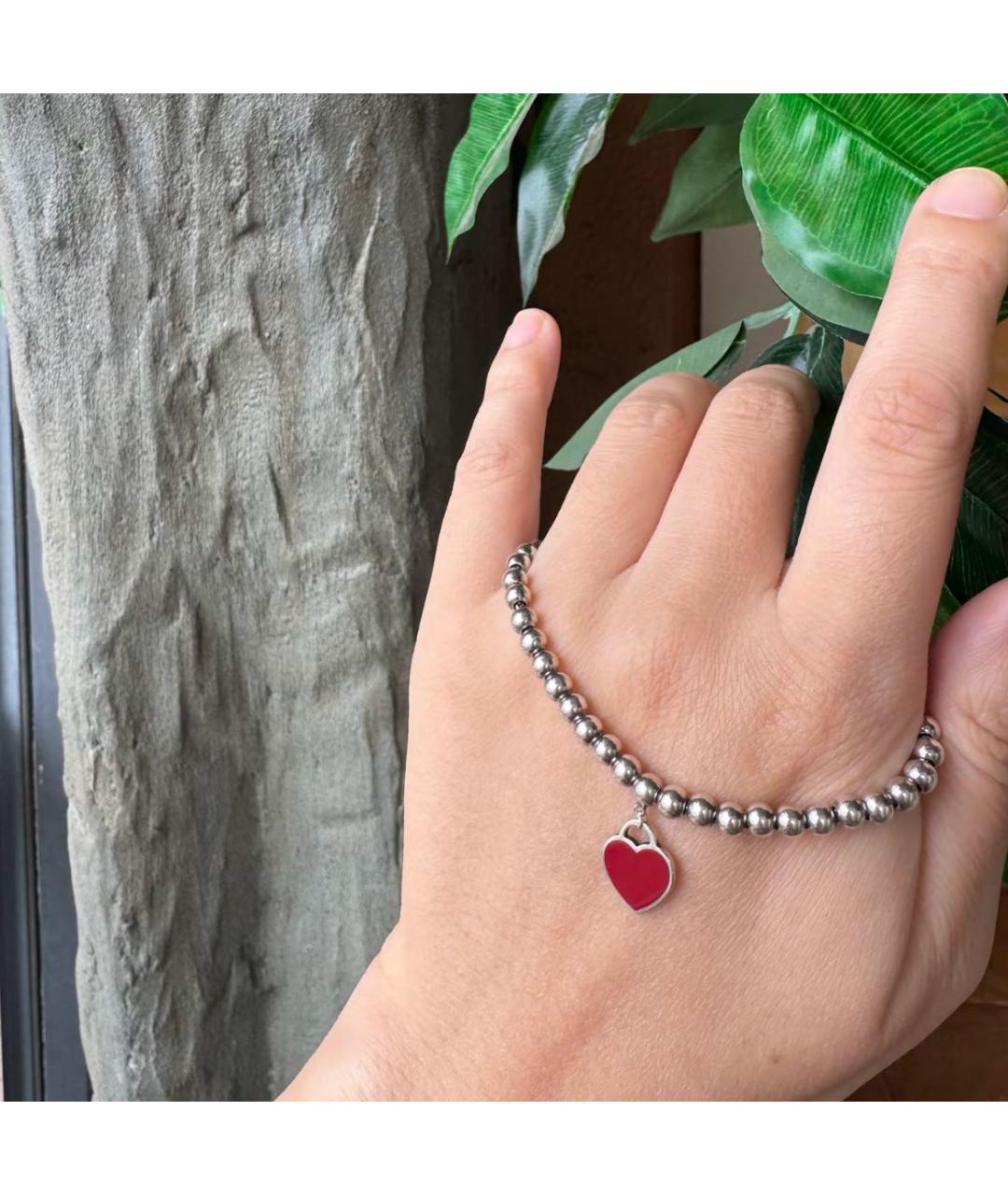 TIFFANY&CO Серебряный серебряный браслет, фото 3