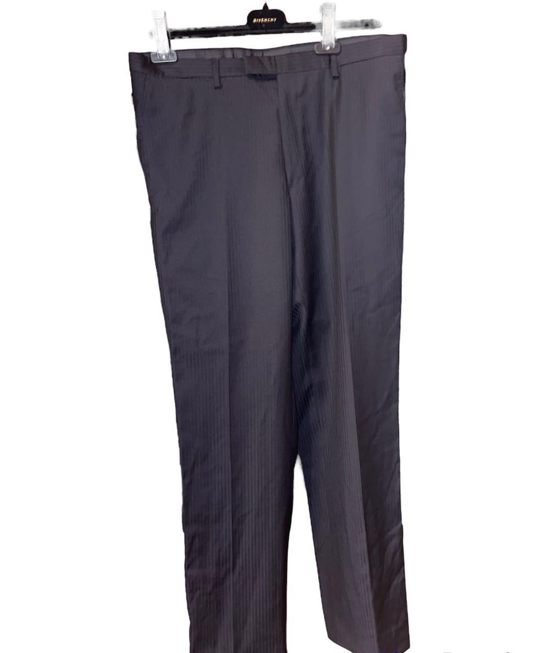 GIVENCHY Черные атласные классические брюки, фото 7
