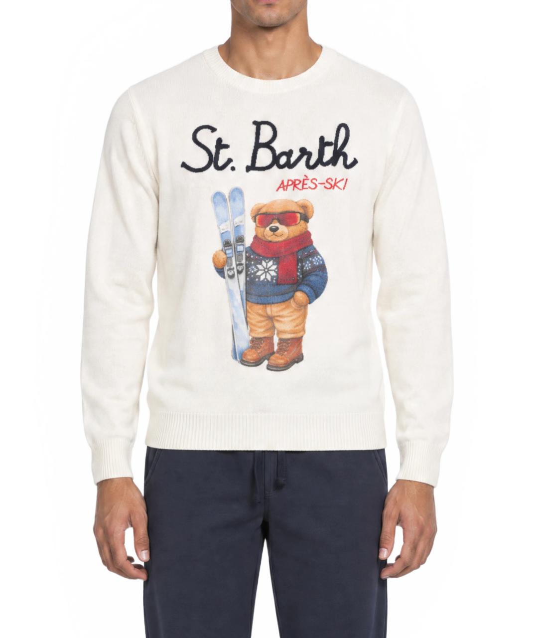 MC2 SAINT BARTH Белый джемпер / свитер, фото 3
