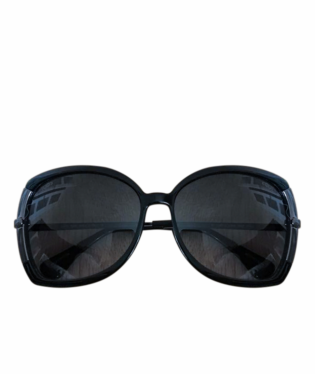 TOD'S Черные металлические солнцезащитные очки, фото 1