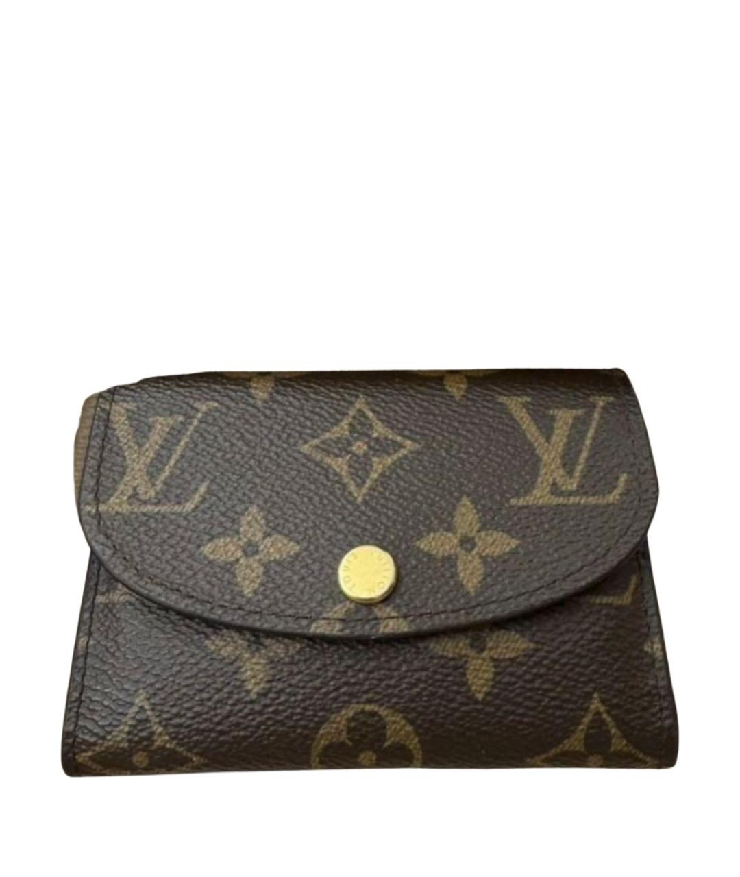 LOUIS VUITTON Коричневый кошелек, фото 1