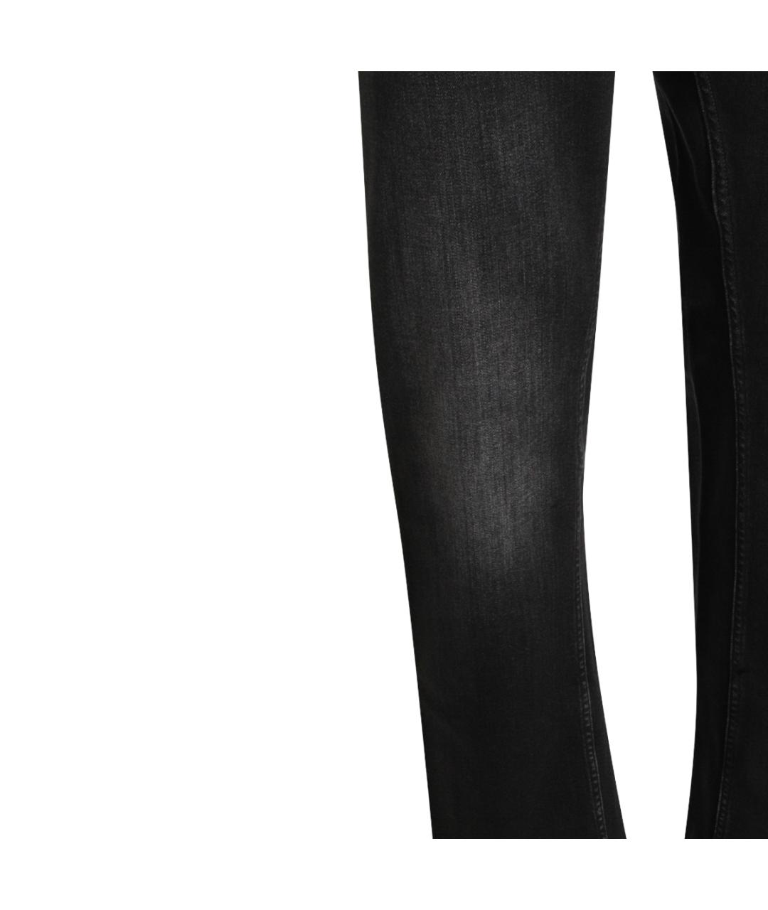 GUCCI Черные хлопковые джинсы, фото 4