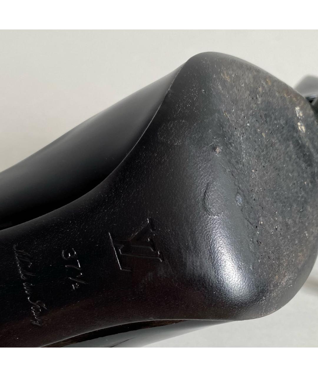 LOUIS VUITTON Черные туфли из лакированной кожи, фото 5