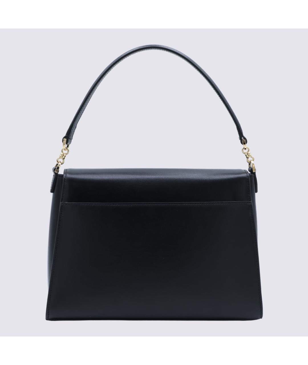 GUCCI Черная кожаная сумка тоут, фото 3