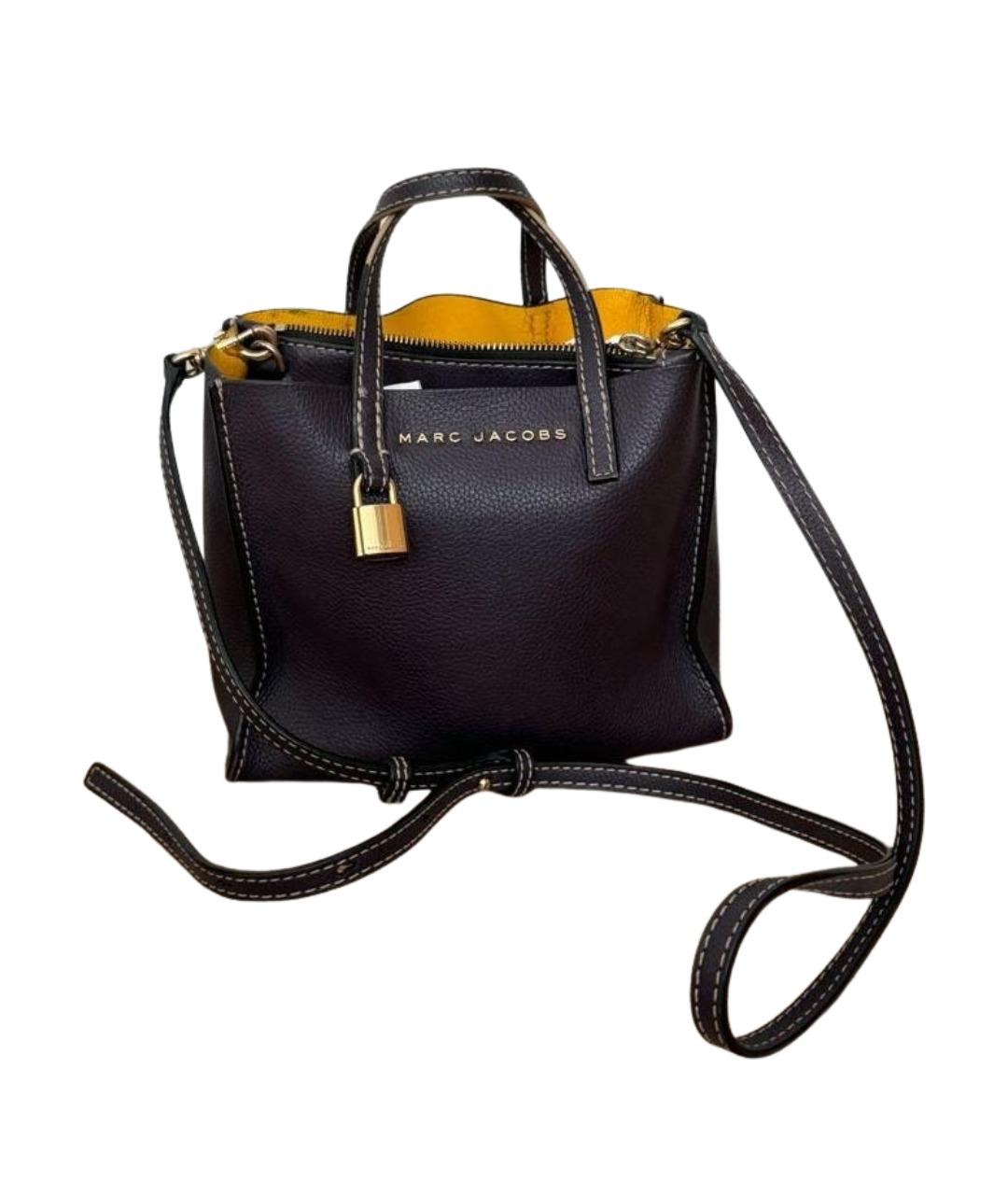 MARC JACOBS Фиолетовая кожаная сумка тоут, фото 1