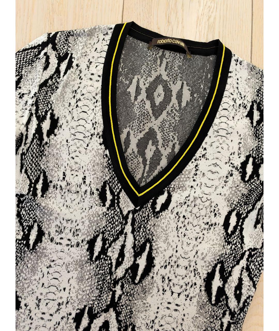ROBERTO CAVALLI Мульти вискозный кардиган, фото 3