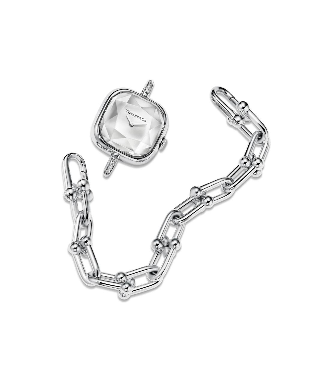 TIFFANY&CO Серебряные серебряные часы, фото 4