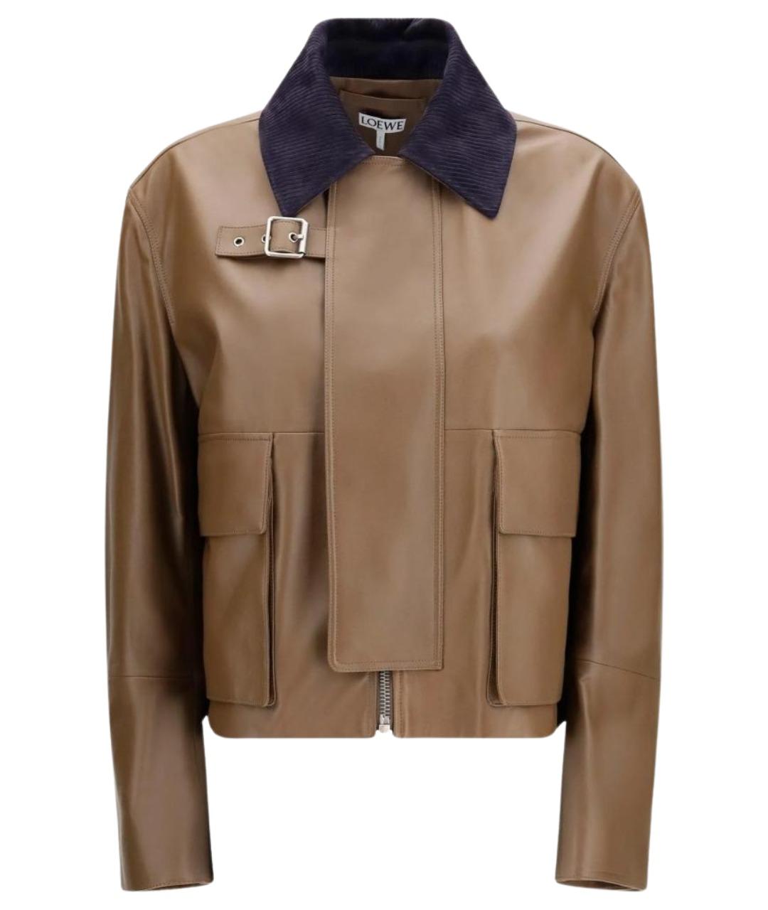 LOEWE Кожаная куртка, фото 1