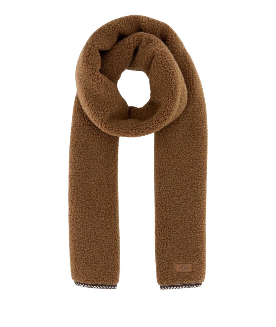UGG Коричневый шарф, фото 1