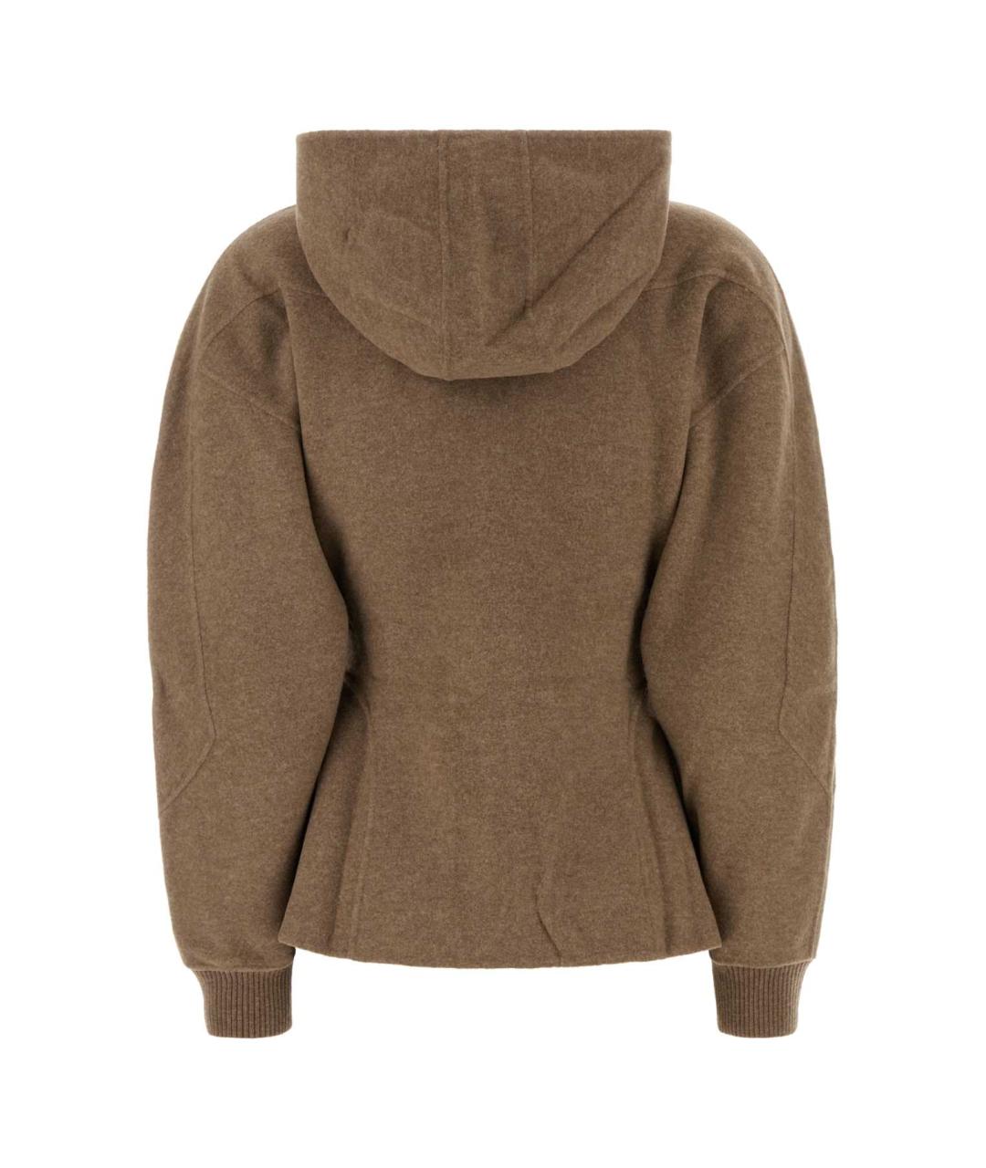 MAX MARA Бежевый шерстяной джемпер / свитер, фото 2